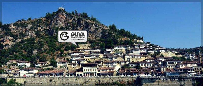 Guva Mangalem Hotel Restaurant Berat Extérieur photo